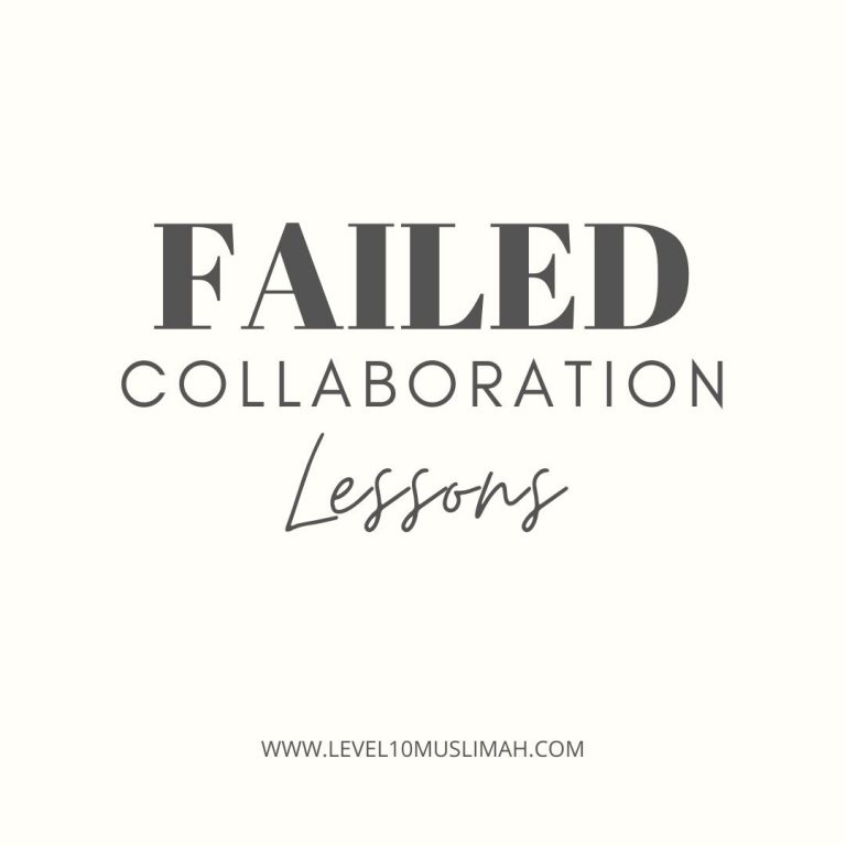 Lessons Learned From a Failed Collaboration